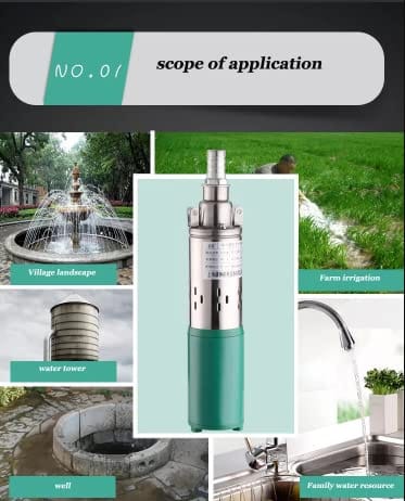 Solar pump irrigation kit Model 24v/250w