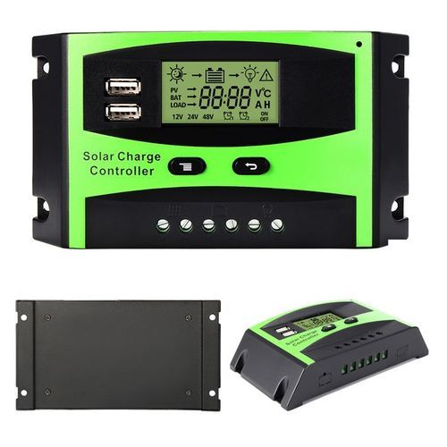 Solarmax 30A Solar Charge Controller Solar Panel Battery Intelligent Regulator With Dual USB Port