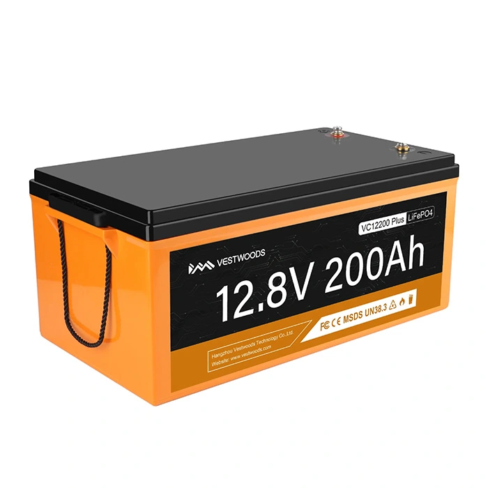 Vestwoods 12V 200Ah LiFePO4 Lithium Battery