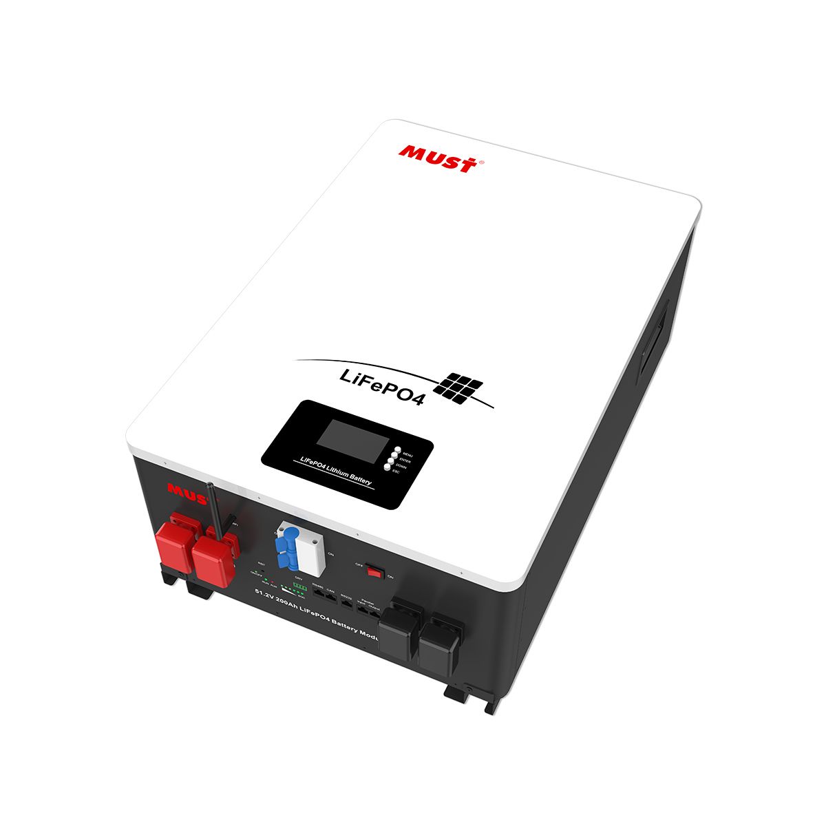 Must lithium Battery LP1600 Wall-mounted (24v/5.12V-100Ah)